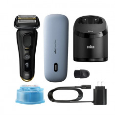 Braun Series 9 Sport + Electric Shaver with Clean and Charge Station and Powercase