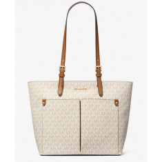 Michael Kors Jet Set Medium Logo Pocket Tote Bag