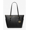 Michael Kors Charlotte Large Saffiano Leather Top-Zip Tote Bag