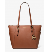 Michael Kors Charlotte Large Saffiano Leather Top-Zip Tote Bag