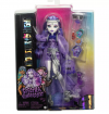 Monster High - Spectra Vondergeist Fashion Doll Purple Hair/Blue Eyes with Pet Ferret Rhuen and Accessories