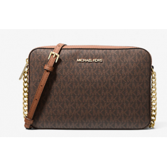 Michael Kors - Jet Set Large Printed Logo Crossbody Bag