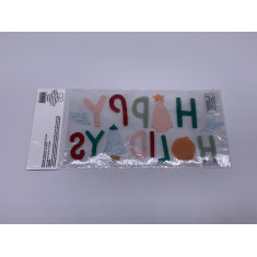 Gel Stickers - Happy Holidays