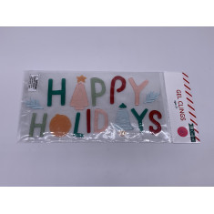 Gel Stickers - Happy Holidays