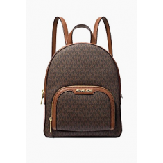 Michael Kors - Jaycee Logo Backpack - Brown - Larger