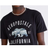 Aeropostale - Camiseta Logo Black - Size Medium