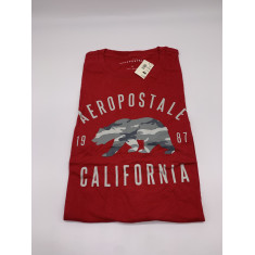 Aeropostale - Camiseta Red Logo - Size Large