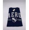 Aeropostale - Camiseta Navy Blue Logo - Size Medium