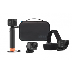 GoPro - Adventure Kit - Floating Hand Grip, Head Strap, Quickclip, Compact Case.