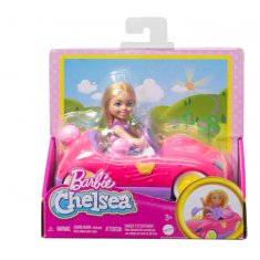 Barbie - Chelsea Toy Car Set with Bear