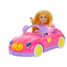 Barbie - Chelsea Toy Car Set with Bear