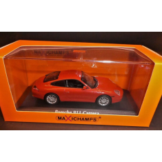 Porsche 911 Carrera 2001 Orange Red Metallic 1/43 maxichamps 940061021 New