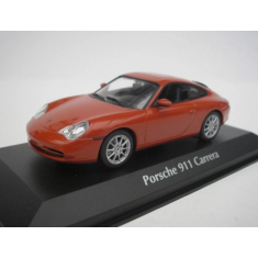 Porsche 911 Carrera 2001 Orange Red Metallic 1/43 maxichamps 940061021 New