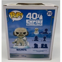 Funko Pop STAR WARS Empire Strikes Back 6 Inch Pop WAMPA 372 - AMAZON Exclusive