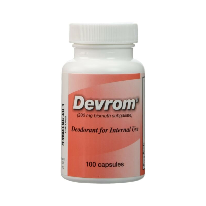 Devrom Internal Deodorant 100 cápsulas