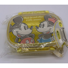 Disney Mickey & Minnie - SANRIO - Lunch Box 300ml Microwaveable 5x 4''