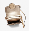 Michael Kors - Carmen Small Logo Smartphone Crossbody Bag - Gold
