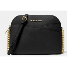 Michael Kors - Jet Set Travel Medium Dome Crossbody Leather - Black