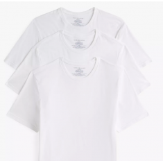 Tommy Hilfiger - Cotton Classics Crewneck Undershirt 3-Pack - Size Medium