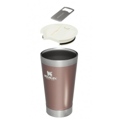 Stanley - Classic Stay-Chill Beer Pint - Rose Quartz Glow