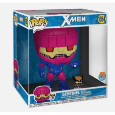 Funko POP! Jumbo Marvel: X-Men - Sentinel with Wolverine