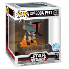 Funko Pop! Deluxe: Star Wars Jabba's Skiff - Boba Fett