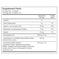 Join Health - Osteo Bi-Flex - Triple Strength - 120 Tablets - Exp 02/2027