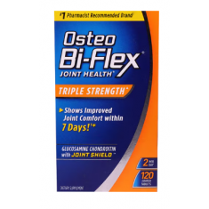 Join Health - Osteo Bi-Flex - Triple Strength - 120 Tablets - Exp 02/2027