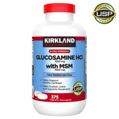 Kirkland Signature - Glucosamine with MSM - 375 Tablets - Exp 04/2027