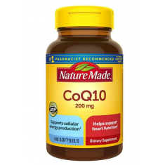 Nature Made - Coq10 200 Mg Naturally Orange - 140 SoftGel - Exp 04/2027
