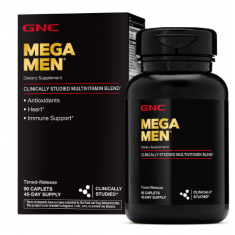 GNC - Mega Men - 180 Caps - Exp 07/2026