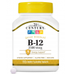 21st Century - B 12 2500mcg - 110 Caps - Exp 02/2027