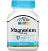 21st Century - Magnesium 250mg - 110 Tablets - Exp 03/2027