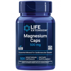 Life Extension - Magnesium Caps 500mg - 100Caps - Exp 04/2026