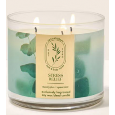 Bath & Body Works - Candle - Stress Relief - 411gm