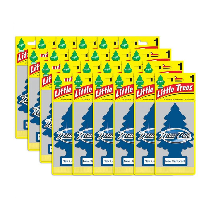 Pacote com 168 Little Trees Vanilla Pride/Black Ice/New Car