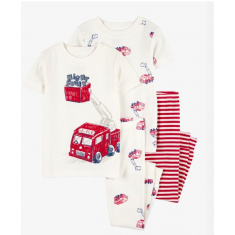 Carters - Pack 2 Pijamas Infantil Boy - Tamanho 2 Anos