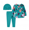 Carters - Conjunto Infantil 3 Pecas Girl - Tamanho 6 Meses