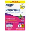 Equate - Pack 3 - Omeprazole - Exp 12/2026