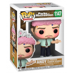 Funko Pop! Television - Parks and Recreation - Andy As Princess Rainbow Sparkle