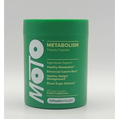 O POSITIV - Metabolism Vitamin Capsules - 60 Vegan Capsules - Exp 03/27