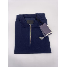 PRADA - Camisa polo Masculina Blue - Tamanhos diversos