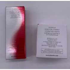 Shiseido - Pack Essential Energy Hydrating cream 0.53oz + Ultimune Power Infusing .33oz
