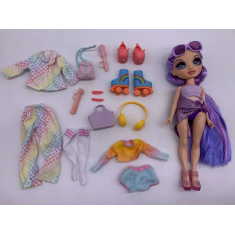 Rainbow High - Swim & And Style VIOLET + acessories