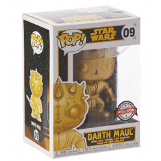 Funko Pop! Exclusive POP Star Wars: Darth Maul (Gold Metallic