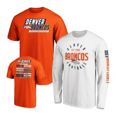 NFL - Camiseta Denver Broncos - Kit com 2 - Tamanho XXL
