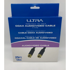 Ultra - Cabo de Áudio / Video 25ft