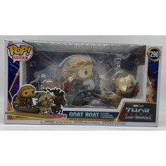 Funko Pop! Thor Marvel Figure Ride Super Deluxe Love Thunder Goat Boat