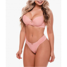 Conjunto Lingerie Rosa - Tamanhos Diversos - ref 100353