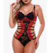 Body Lingerie Black / Red - Tamanhos Diversos - Ref 100339